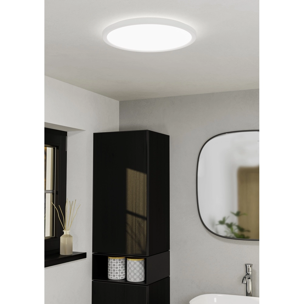 Deckenlampe im Badezimmer Rovito rund - weiß - Ø 38,9 cm Eglo 9008606329922