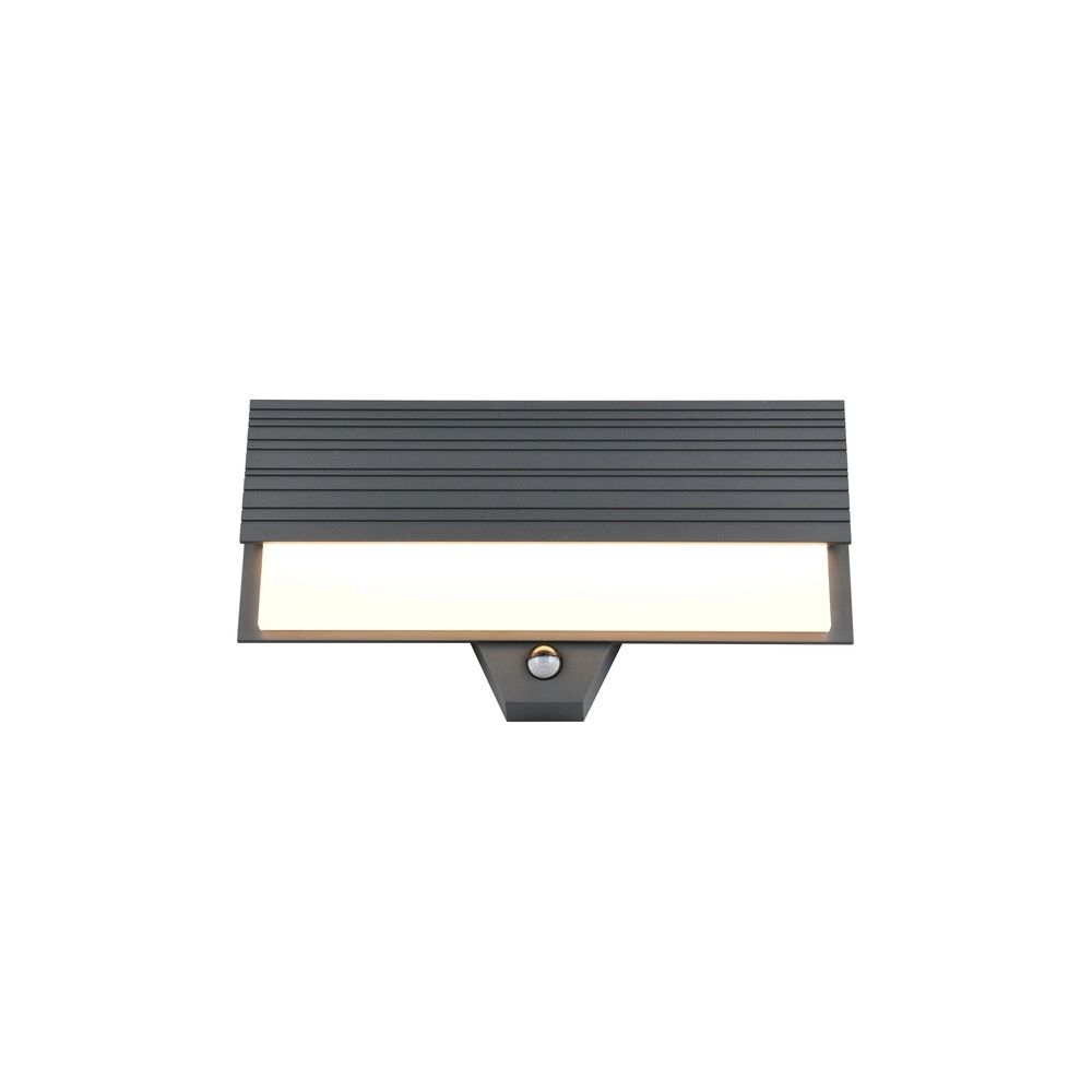 Design-Wandleuchte Mariza anthrazit mit Sensor Trio 4017807603774