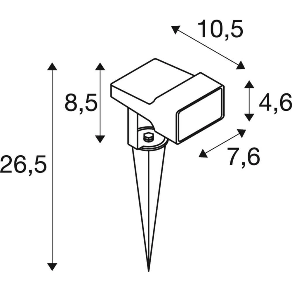 Enger Spike-Spot Syna Wide 2200 Tsd. SLV 4024163295727