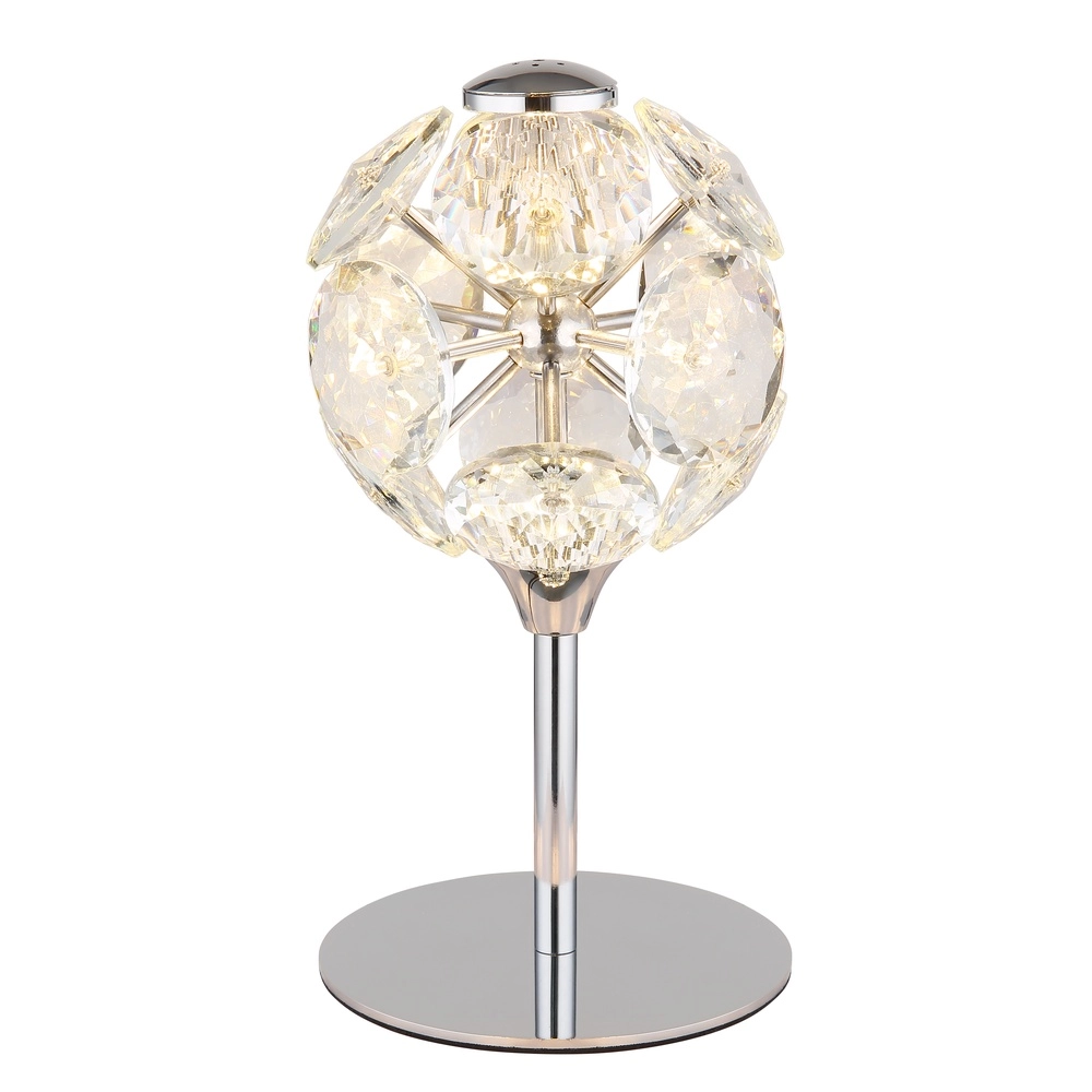 Tischlampe Virina Chrom