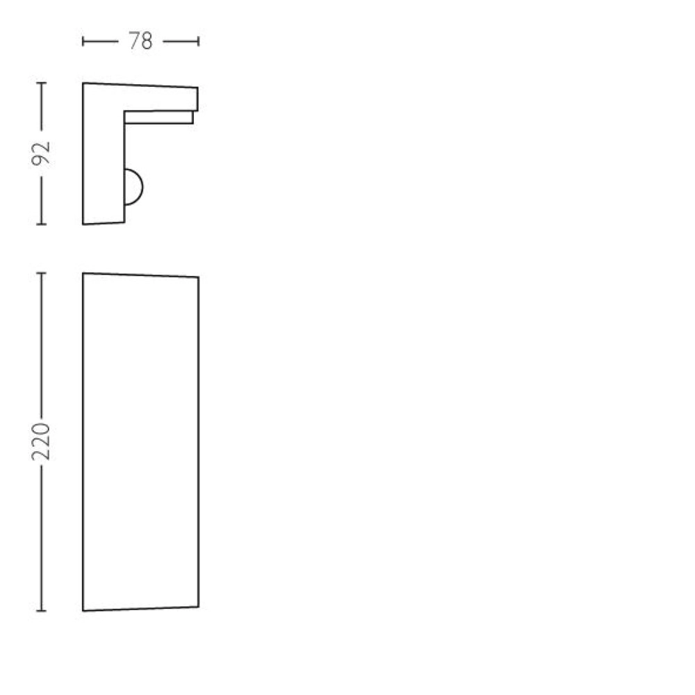 Bustan mit Bewegungssensor Philips 8718696158883