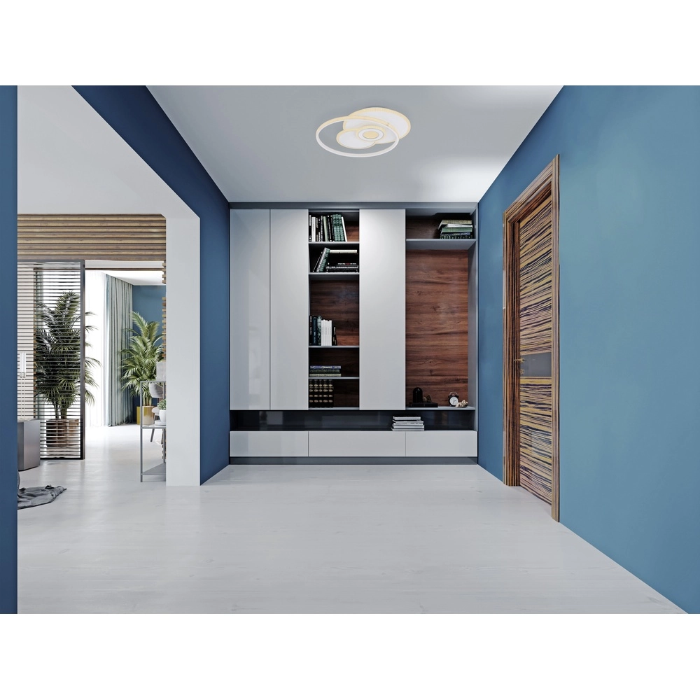 Design-Deckenlampe Roderick Weiße Runde 2700-6000K Globo 9007371445745