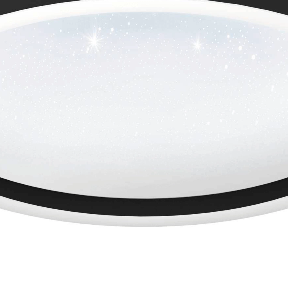 Deckenlampe Zigbee Montemorelos-Z Ø 42cm schwarz Eglo 9008606243839
