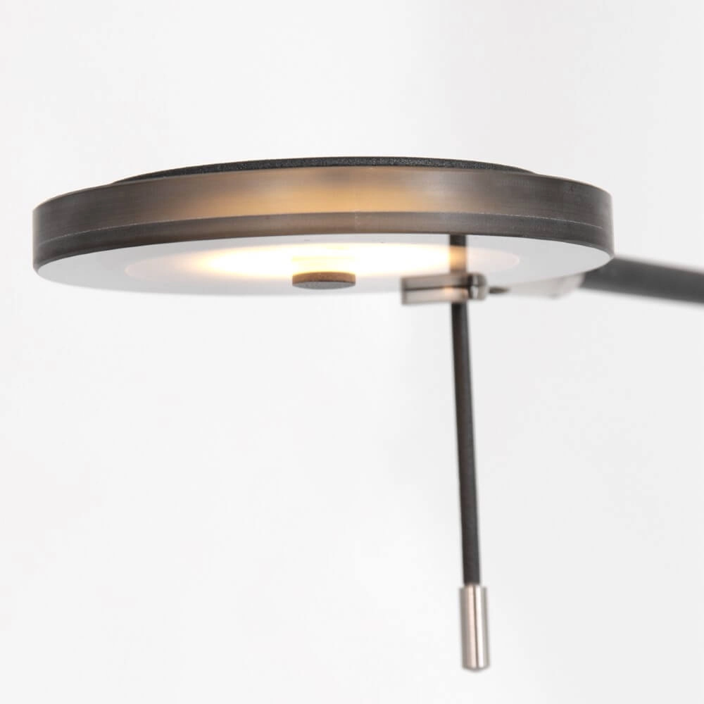 Schwarze LED-Leselampe Turound Steinhauer 8712746135664