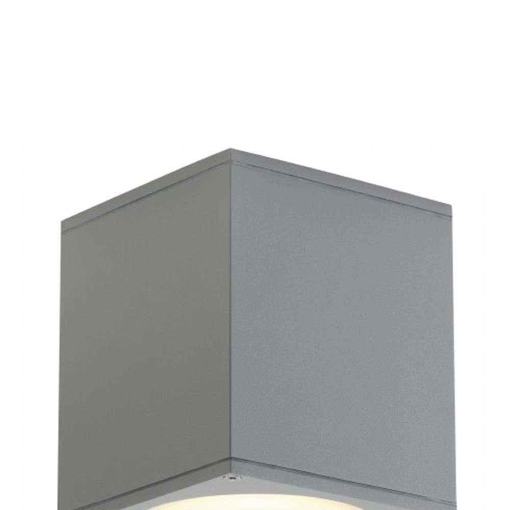 Veranda Strahler Big Theo Ceiling Out GU10 15cm silbergrau SLV 4024163112567