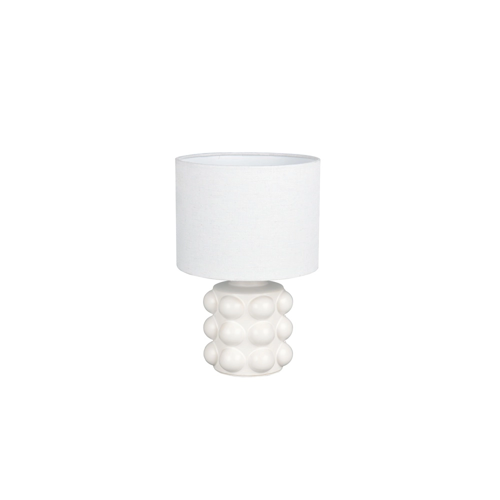 Tischlampe Kate weiß Ø 20cm Trio 4017807662535