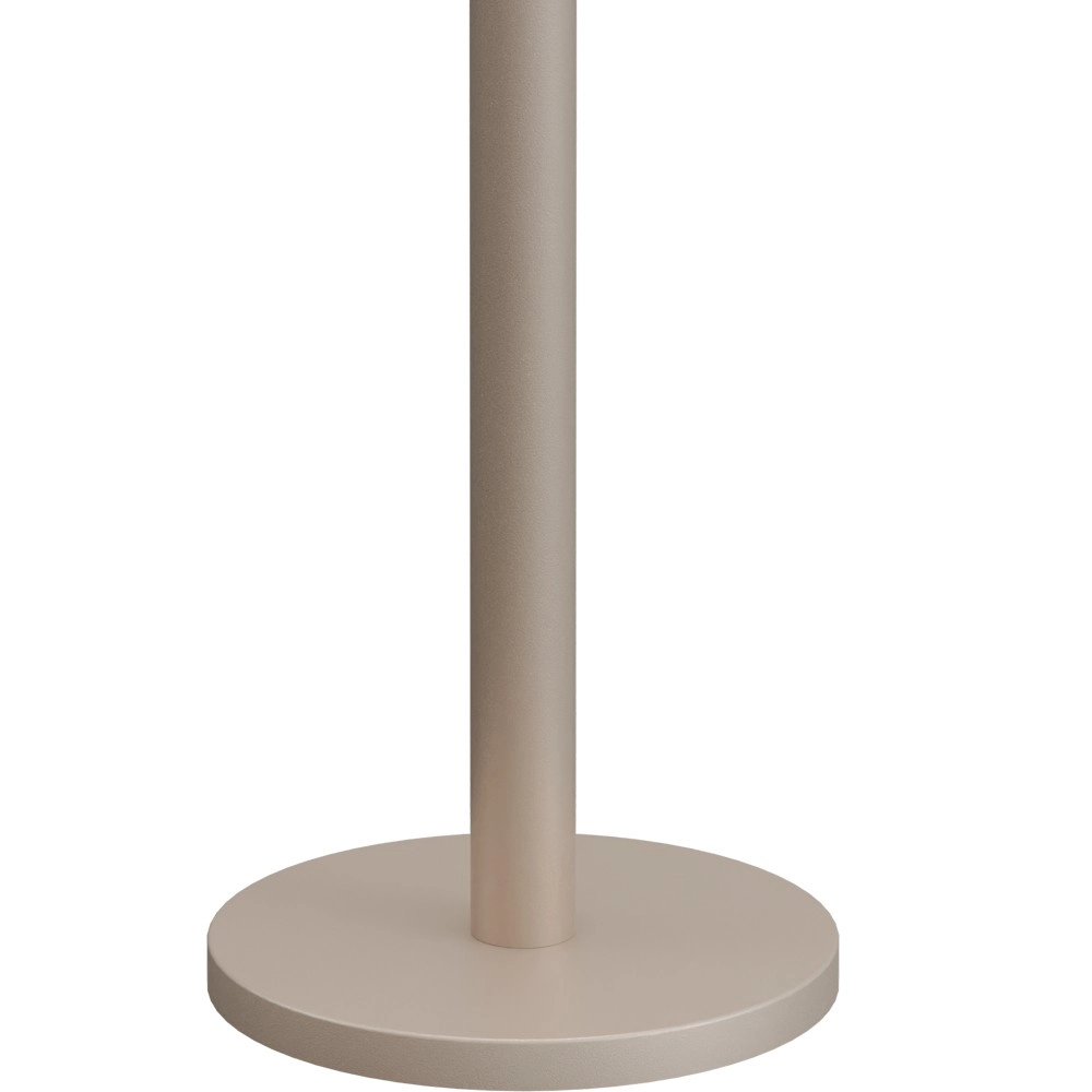 Stehlampe Lisbourg Beige Terra mit beigegrauem Farbton Masterlight