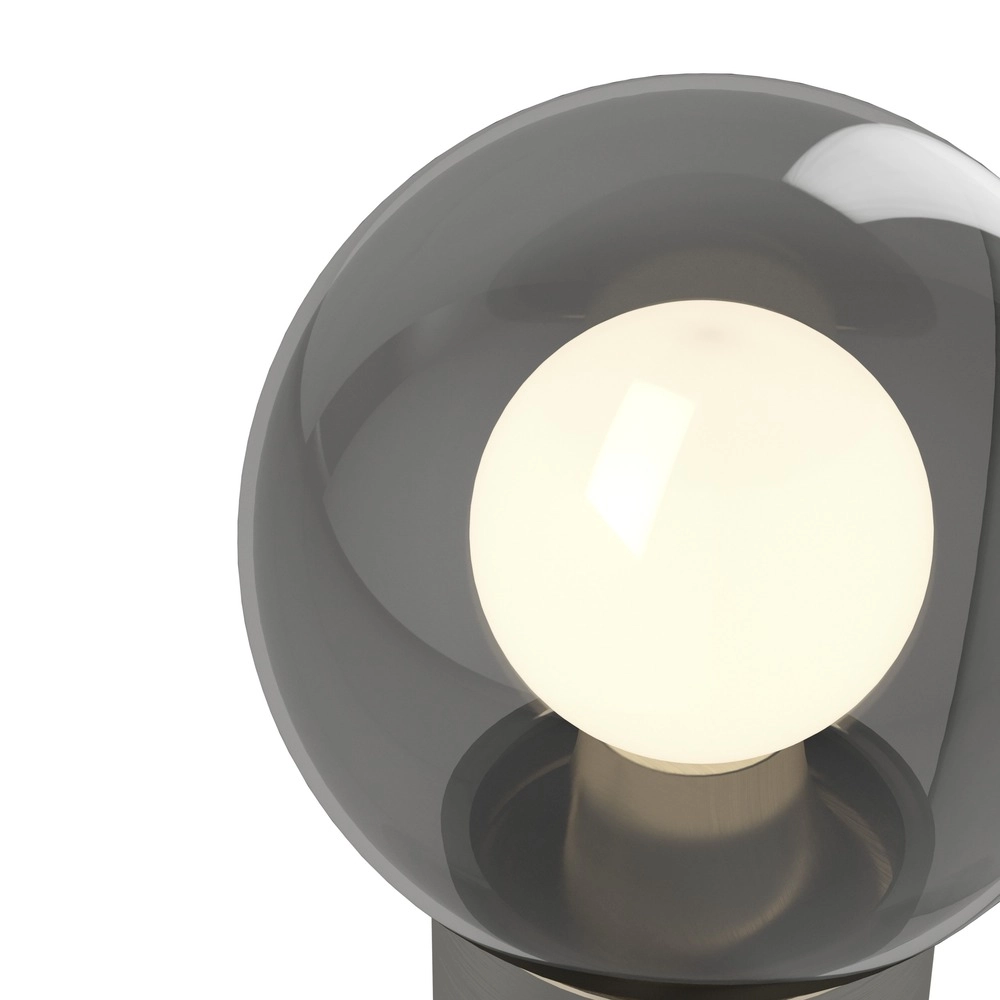 Design-Tischlampe Bravino Nickel