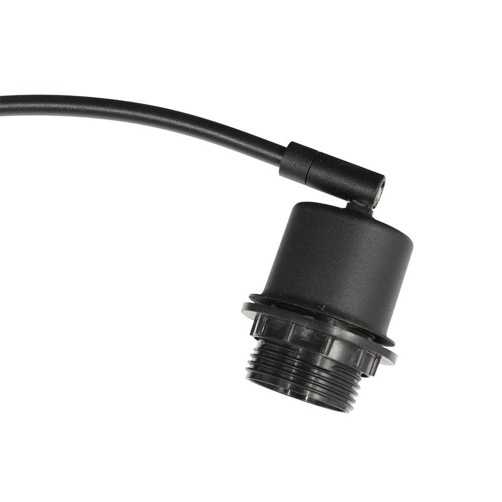 Stehlampe Sparkled light mit schwarzen Hauben Steinhauer 8712746175646