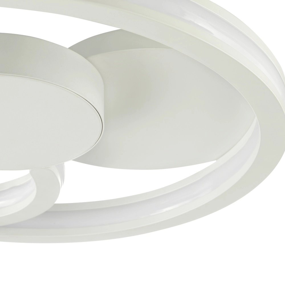 Weiße Deckenlampe Revola Design Ø 40cm Brilliant 4004353477478
