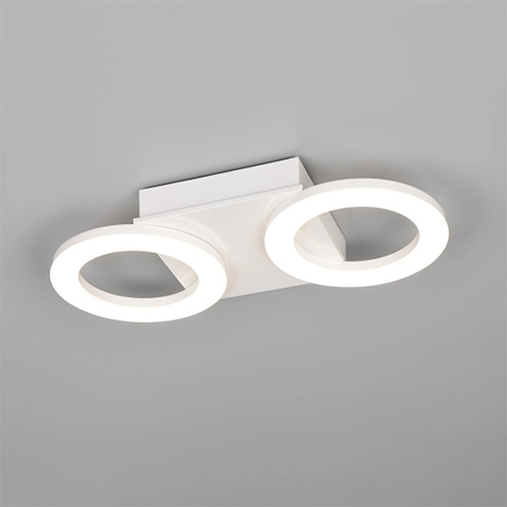 Design-Deckenlampe Cemi Rundweiß Trio 4017807704341