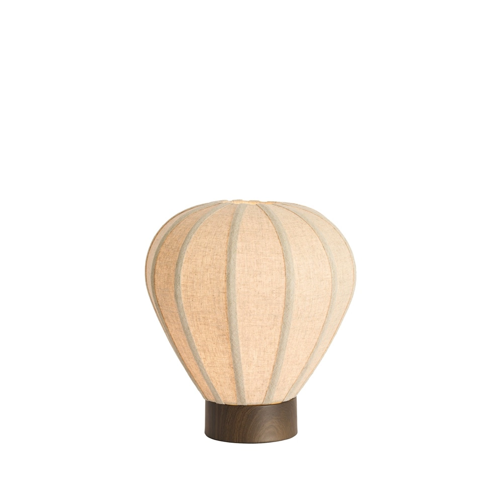 Tischlampe Kyzo Ø 35cm japandi braun Light & Living 8717807843434