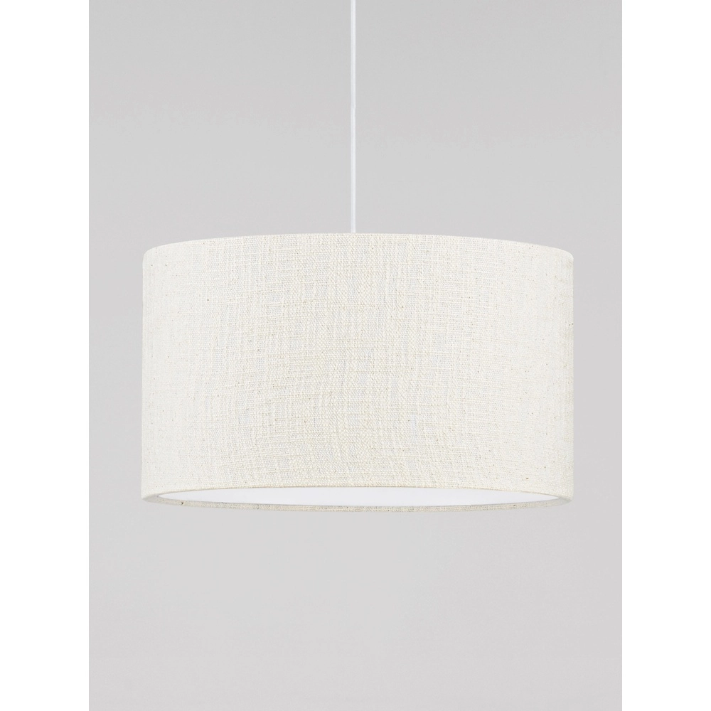 Leinen-Pendellampe Karen Ø 40cm Lyora 5212017493958