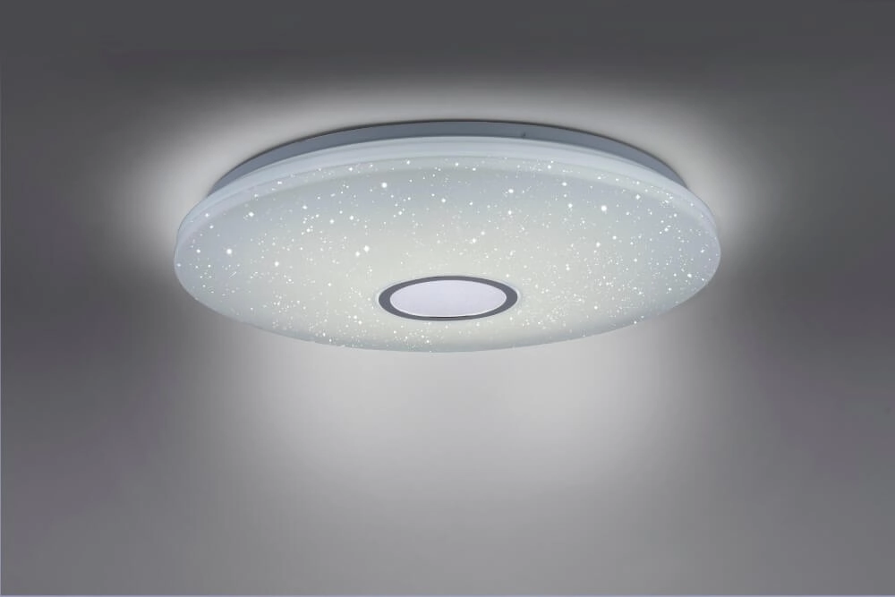 Deckenleuchte Jonas 59 cm – Sterneffektweiß 3000–5000 K Just Light 4043689947095