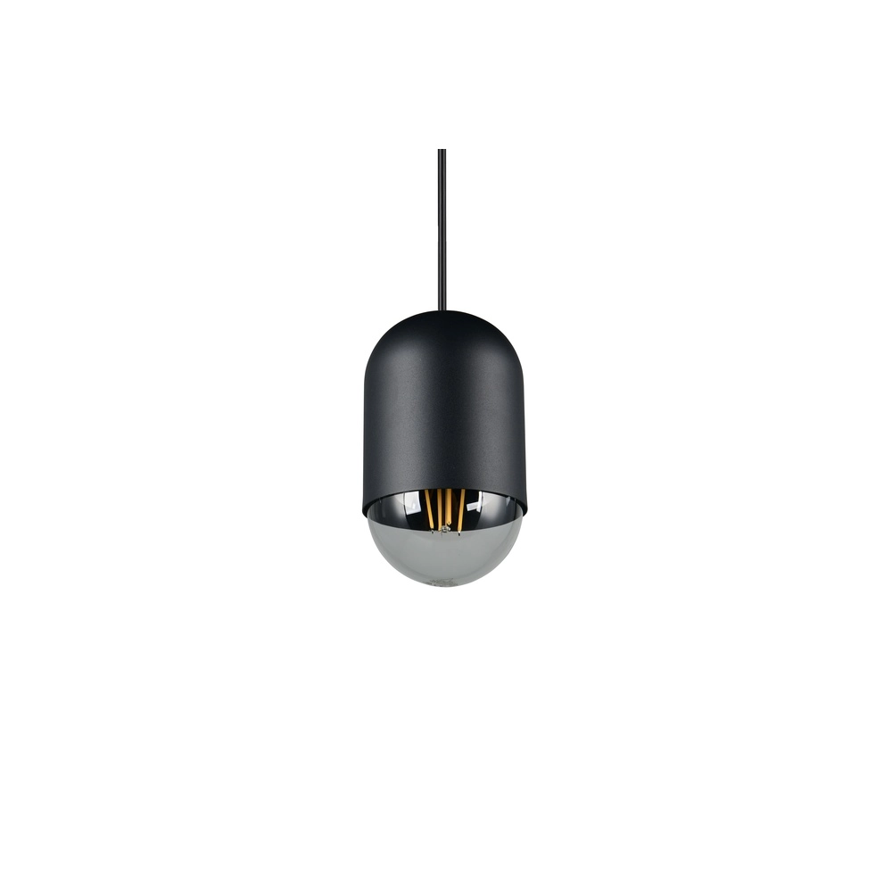 Einzigartige Pendelleuchte Nara schwarz Ø 10,5cm Trio 4017807661774