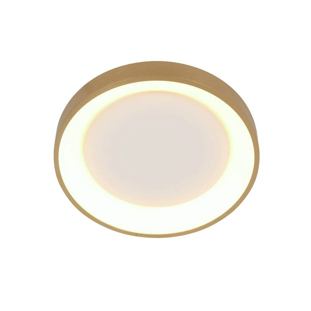 Deckenlampe Ringlede Design gold Ø 28cm Steinhauer 8712746171921