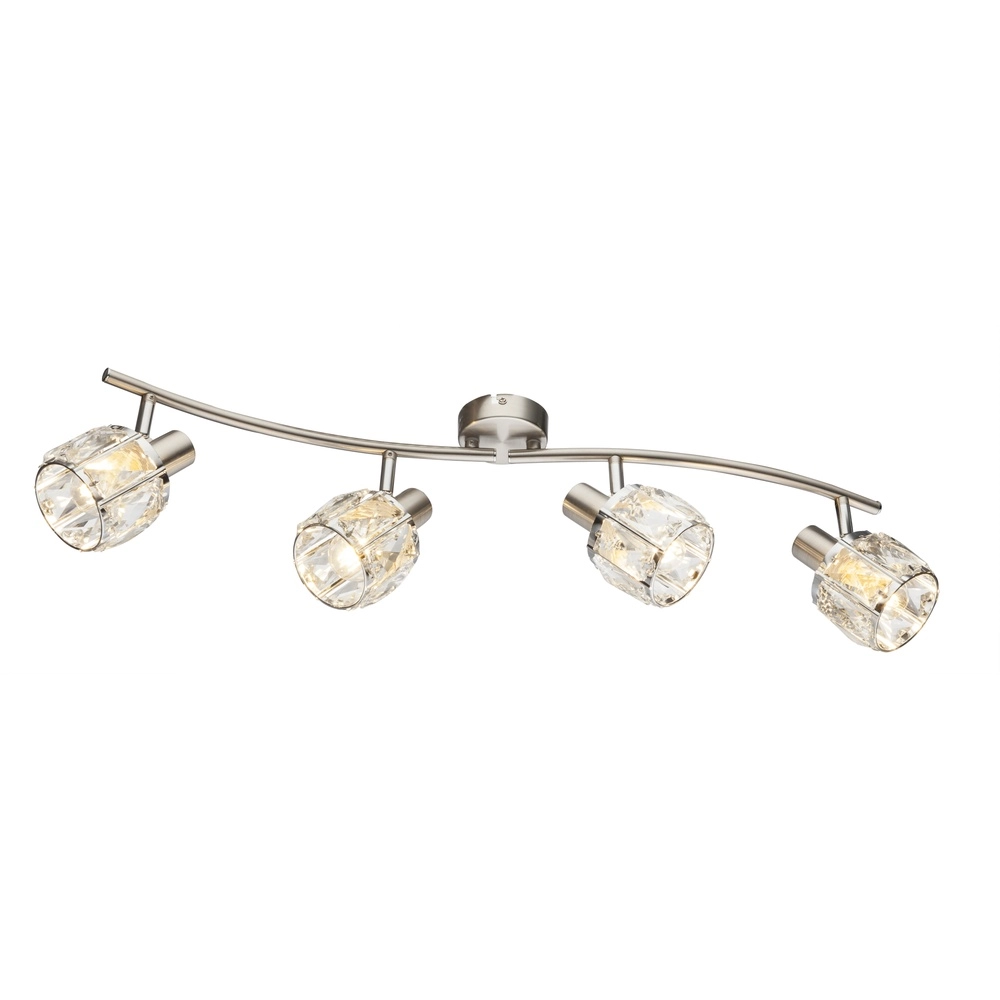 Deckenlampe Kris 4-Light-Nickel