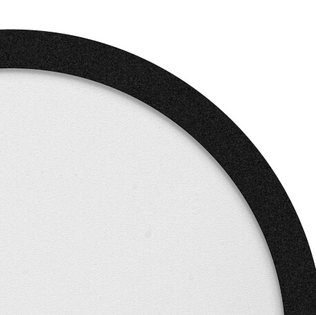LED-Deckenleuchte Anne 24 W – 2700 K – Ø40 cm schwarz ETH 8720195301639