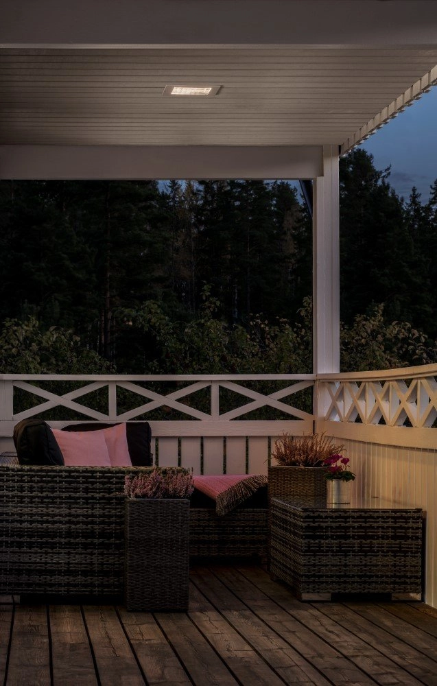 Veranda LED-Strahler Spot Square KonstSmide 7318307098204