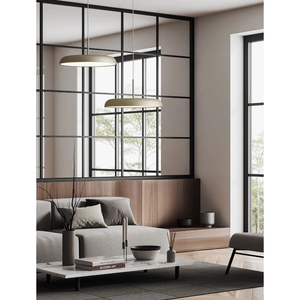 Pendelleuchte Linus Champagner Ø 45cm Lyora 5212017446299