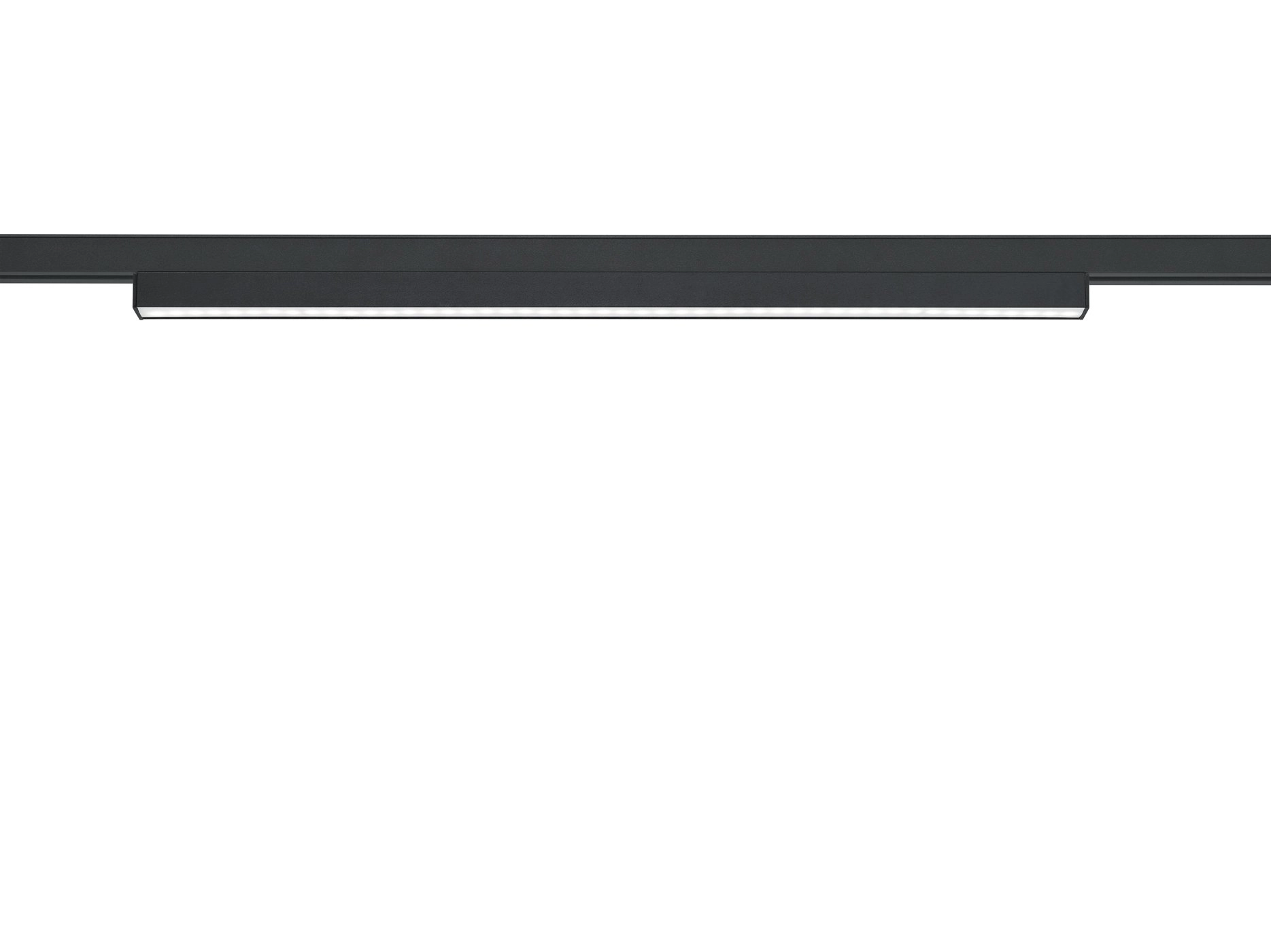 2-Phasen-Schienen-LED-Lampe Duoline Beam Schwarz