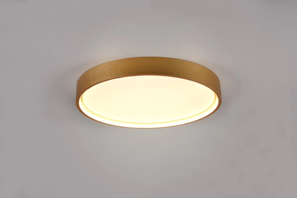 Weiß mit goldener Deckenlampe Doha Trio 4017807575019