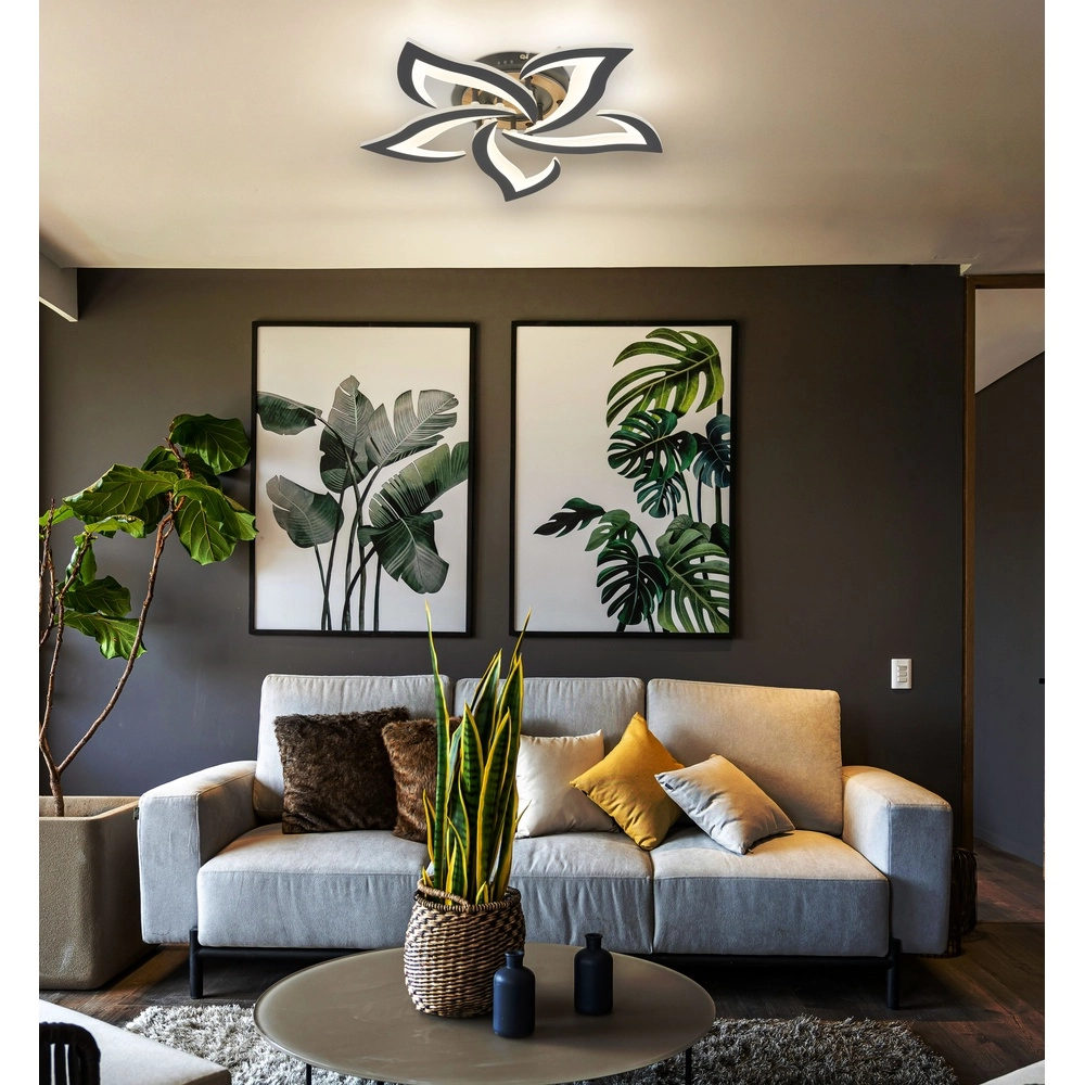Design-Deckenlampe Lavonne Anthrazit Globo 9007371583485