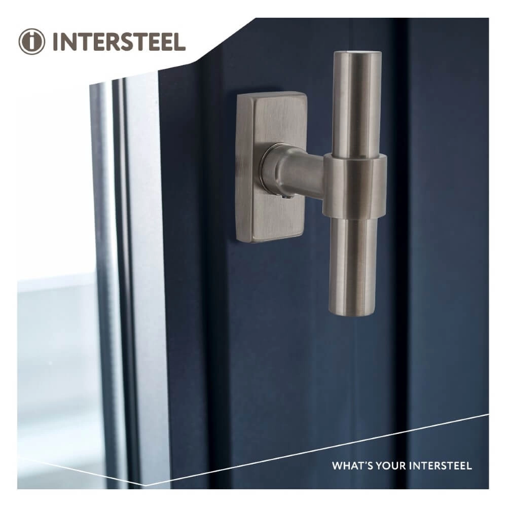 Fenstergriff T-Form Recht Edelstahl Intersteel 8714186562406