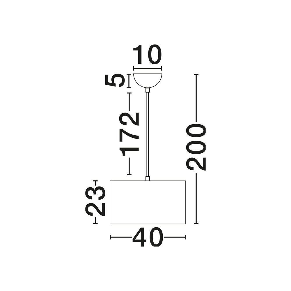 Pendellampe Syrin Kaffeebraun Lyora 5212017493606