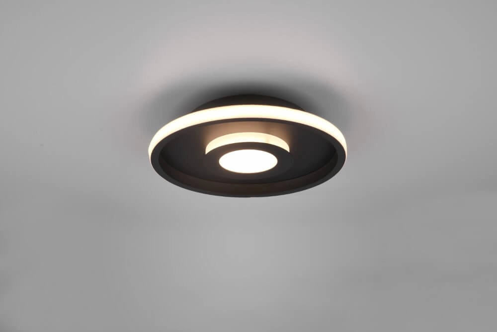 Deckenlampe Ascari 30cm schwarz Trio 4017807508512