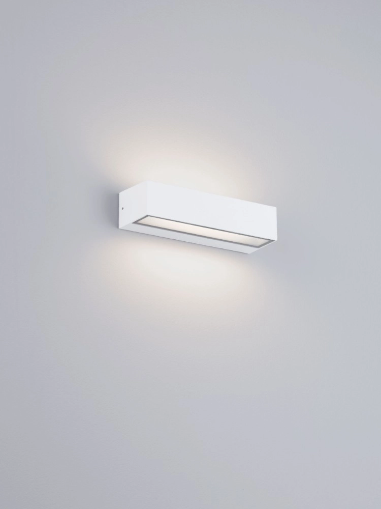 Elegante Wandlampe Lane weiß 22 cm – 21 W Lyora 5212017496775