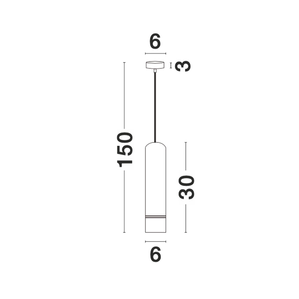 Design-Pendelleuchte Esca weiß Lyora 5212017421067