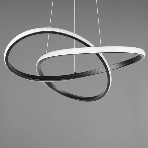 Design-Pendellampe Mansa Schwarz Trio 4017807682144