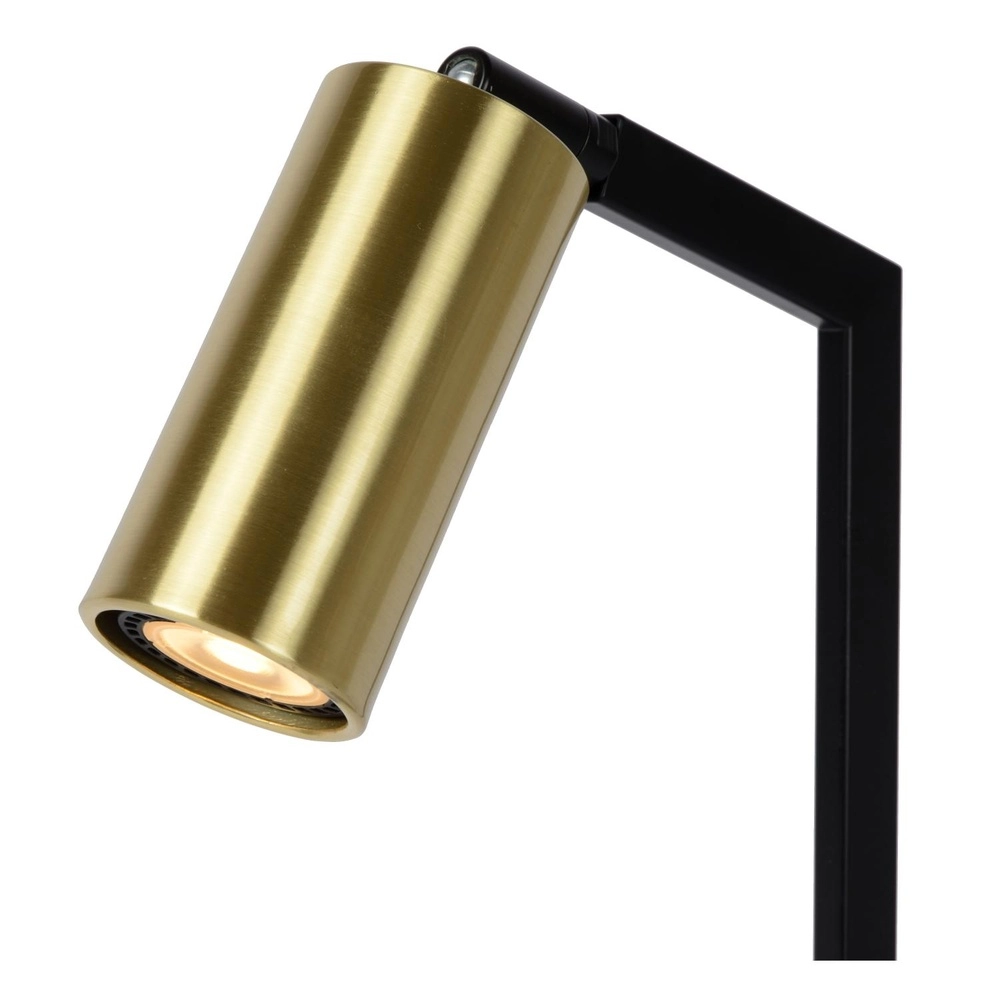 Schwarze Schreibtischlampe Sybil Konstruktion Lucide 5411212451781