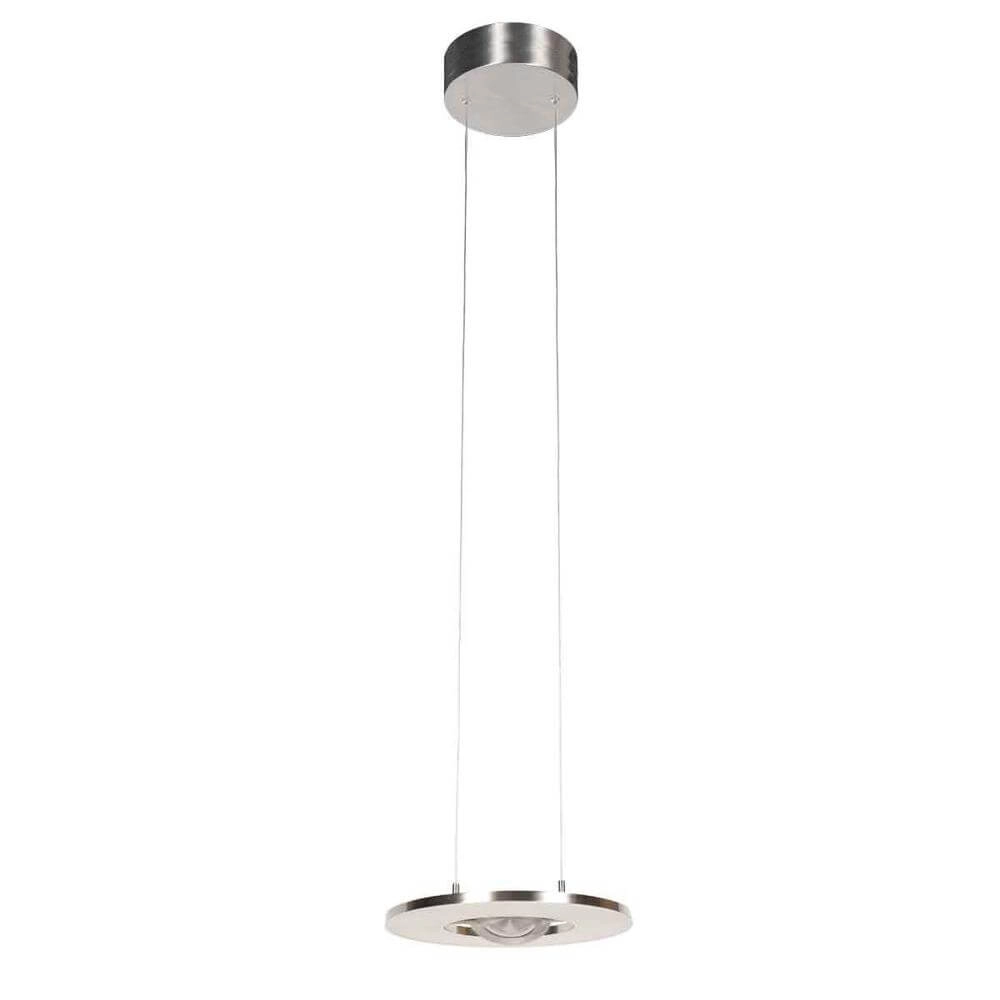 Schlanke Pendelleuchte Soleil Ø 32cm grau Steinhauer 8712746176674