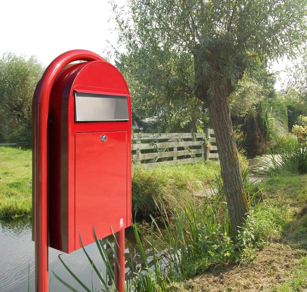 Briefkasten Grande S 3001 i Hellrot Bobi 6417237037220