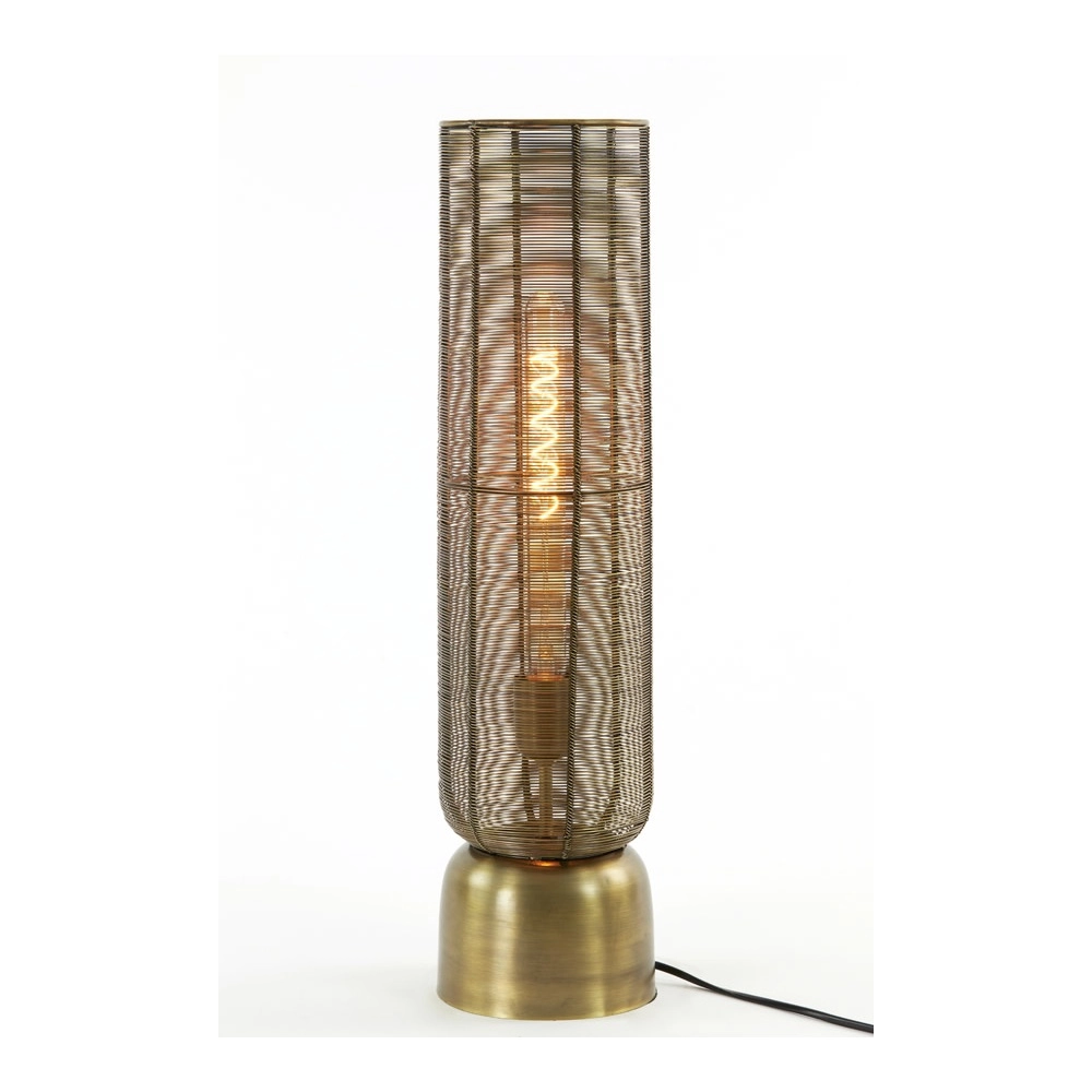 Tischlampe Lezuza Ø 15,5 cm Bronze Light & Living 8717807659912