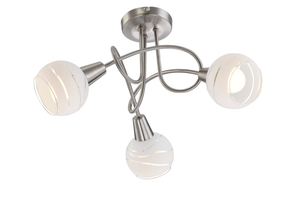 Deckenlampe Elliott Nickel 3-Lights