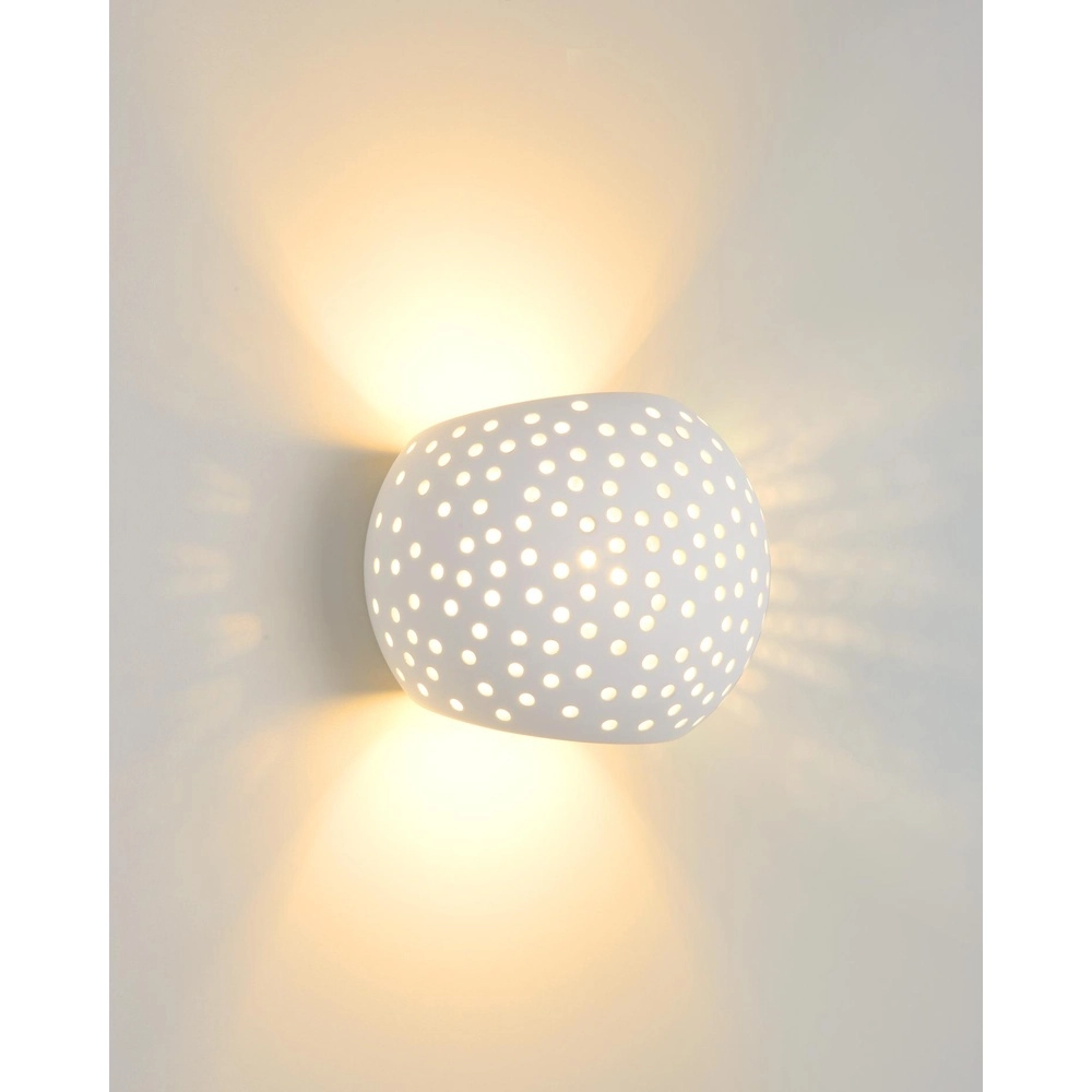 Design-Wandlampe Gipsy Weiß Lucide 5411212351418