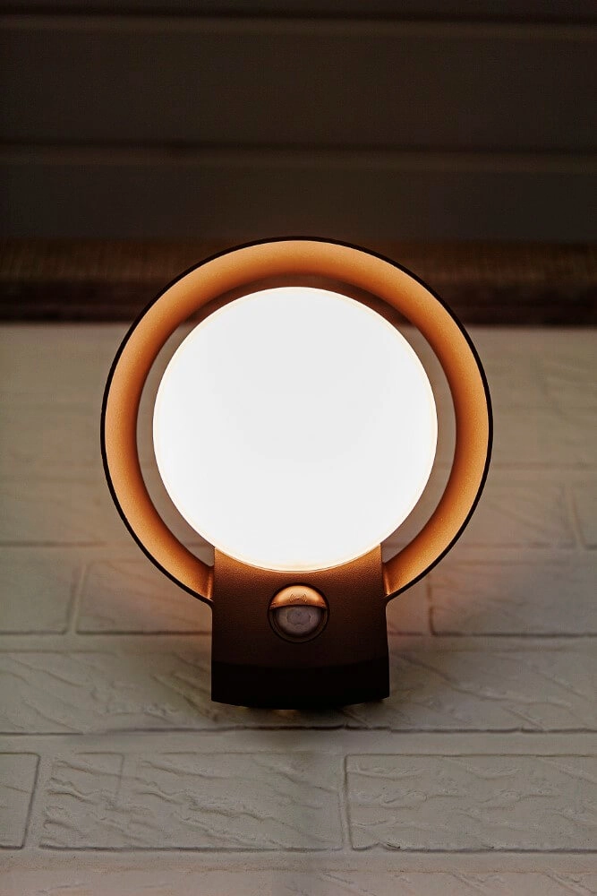 Round outdoor lamp Polo anthracite with sensor Lutec 6939412013763