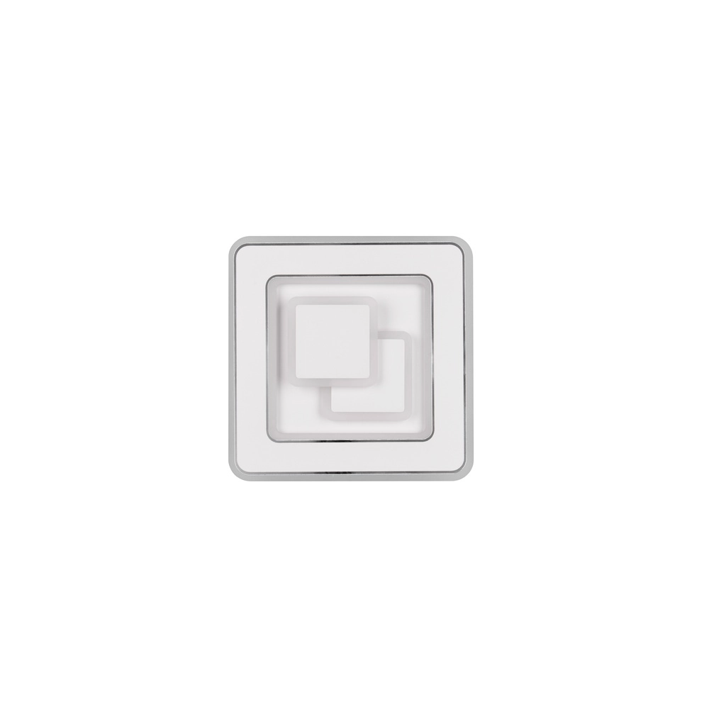 Deckenlampe Tamaro Weißes Quadrat Trio 4017807704396