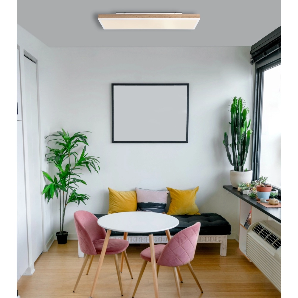 Design-Deckenlampe Doro 80 cm Holz Globo 9007371445165