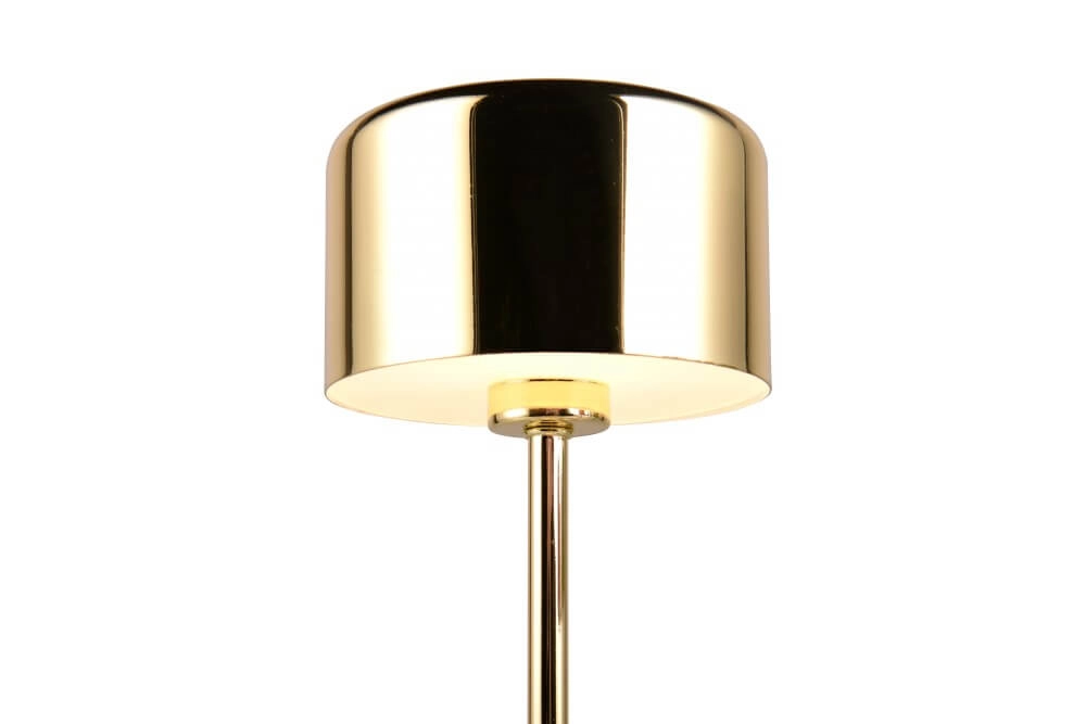 Wiederaufladbare Tischlampe Jeff Gold Trio 4017807598933