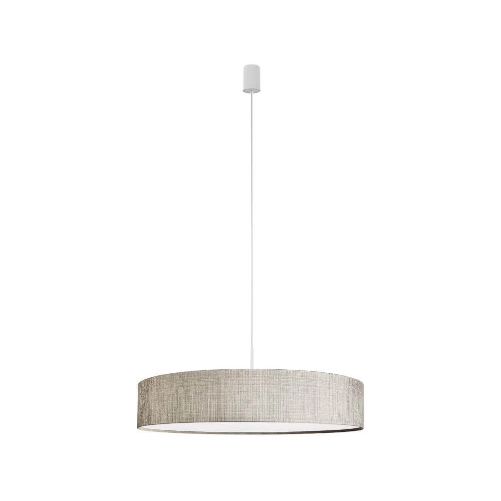 Graue Hängelampe Turda Ø 65cm