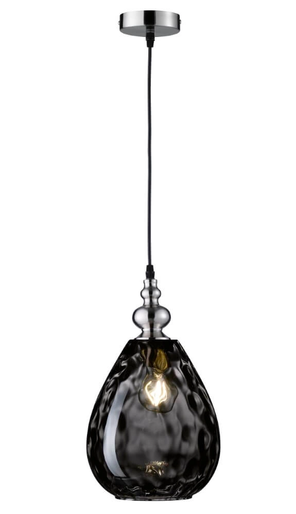 Orientalische Hängelampe Uller mit Rauchglas Fischer & Honsel 4001133695640