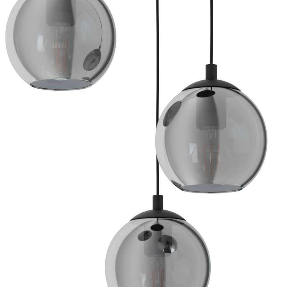 Loft-Hängelampe aus Glas Ariscani Ø 42,5cm Eglo 9002759986537