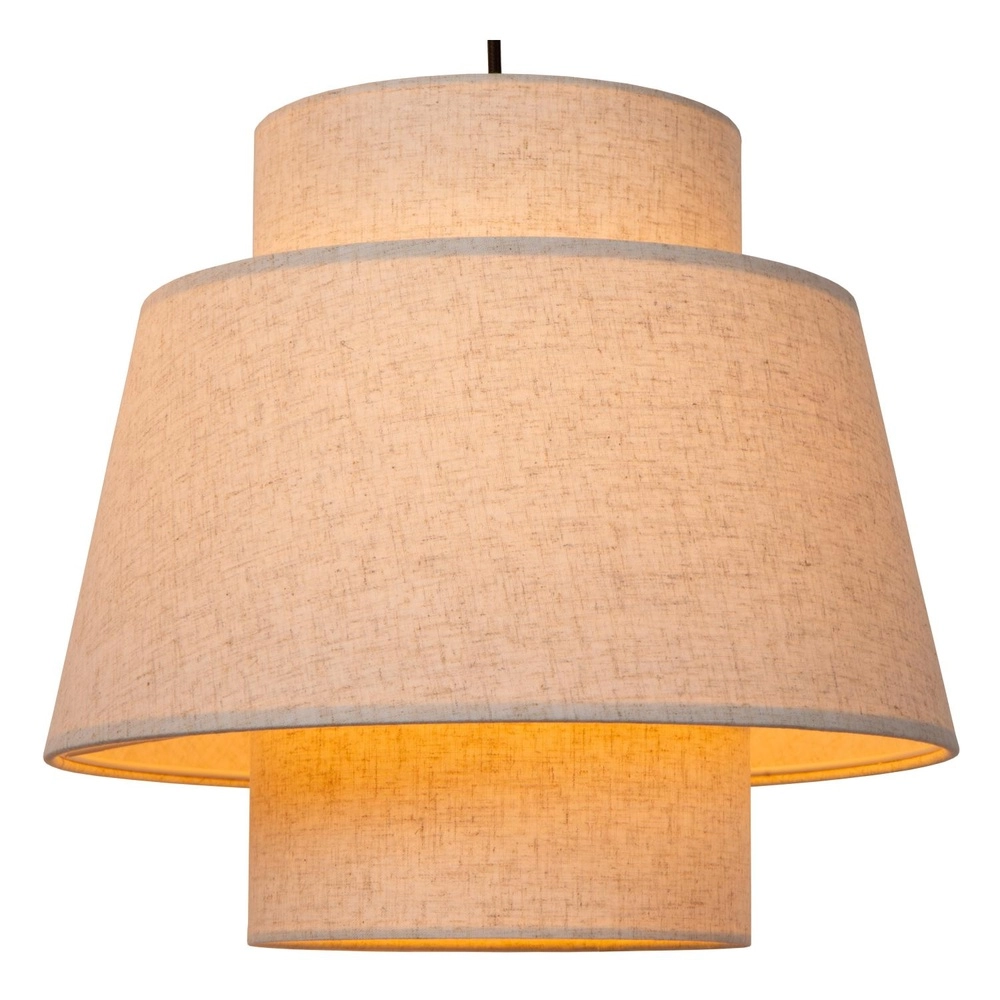 Pendellampe Tribute 3-Licht Rundcreme Lucide 5411212211941