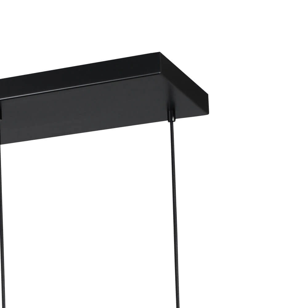 Hängelampe Lazise 4x Ø 20cm und 2x GU10 schwarz Masterlight 8718121284248