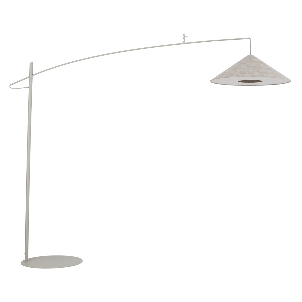 Stehlampe Poise sandbraun Ø 72 cm