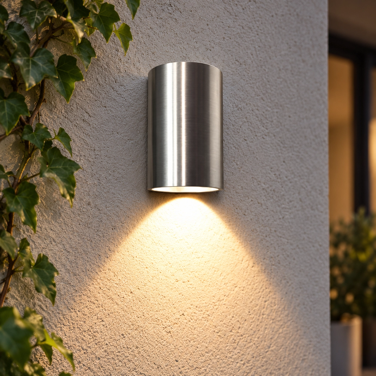 LED Wandscheinwerfer Brody 7cm - Alu